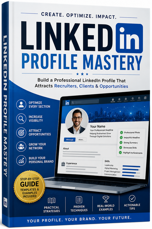 Build a Professional LinkedIn Profile That Attracts Recruiters, Clients & Career Opportunities